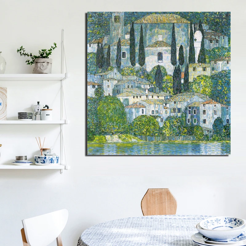 Gustav Klimt лучшая картина настенная живопись на холсте плакаты печать Современная живопись настенные картины для гостиной украшение дома
