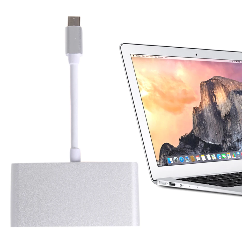 Usb-хаб 3 0 высокое качество Type-C к 4 USB C концентратор экспандер ультра-тонкий