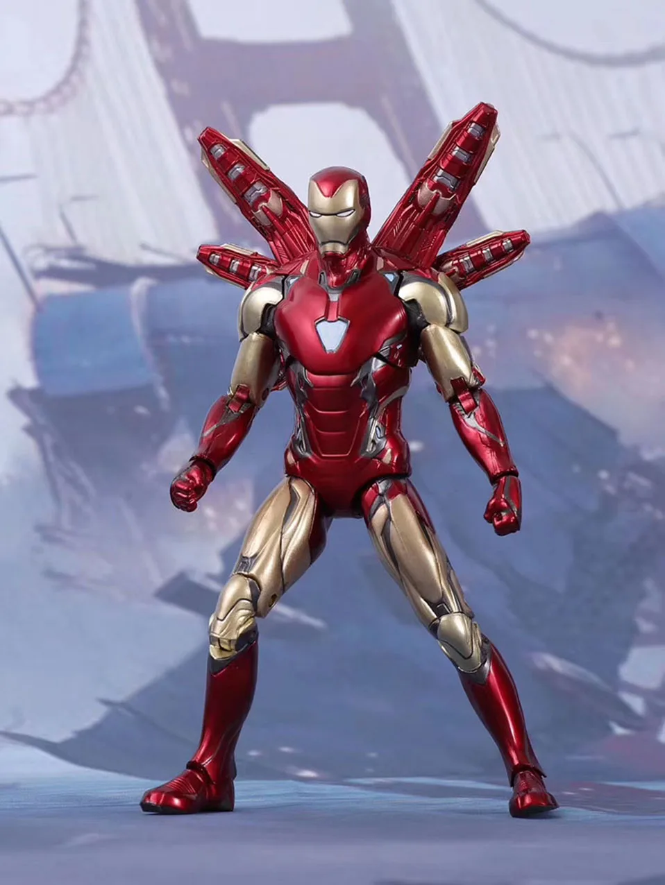 17 см Marvel MK 85 Железный человек Мстители 3 Железный человек паук фигурка модель удивительный человек паук подвижные игрушки для детей