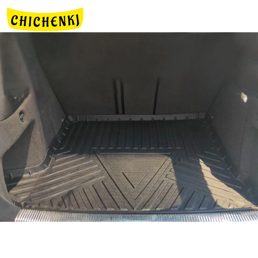 

Автомобильный коврик для багажника для Audi Q3 F3 2019 2020 2021, всесезонные коврики из ТПЭ для багажника, водонепроницаемый коврик для багажника, ак...