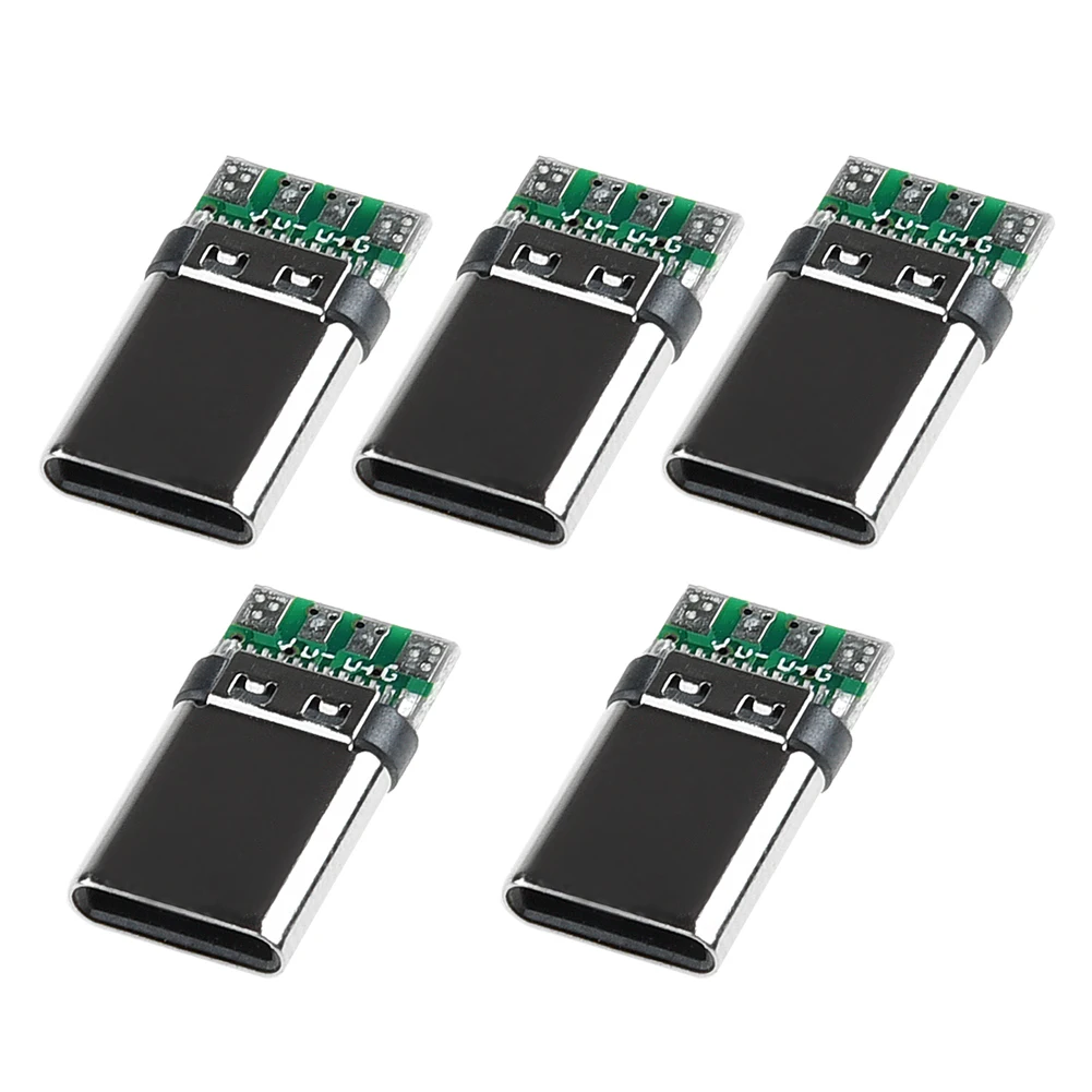 5 или 20 50 шт. Mini Type C Male 3 1 USB адаптер для зарядки и передачи данных разъем SMT с