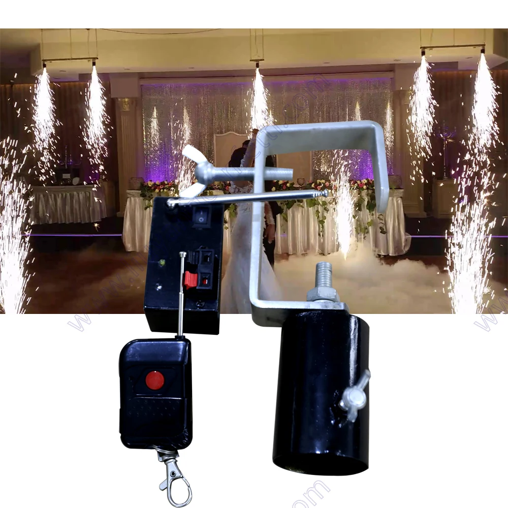New Cold Firework Ignition Machine Waterfall Effect Fireworks Wireless Remote Pyro Fountain Stage Equipment System Firing