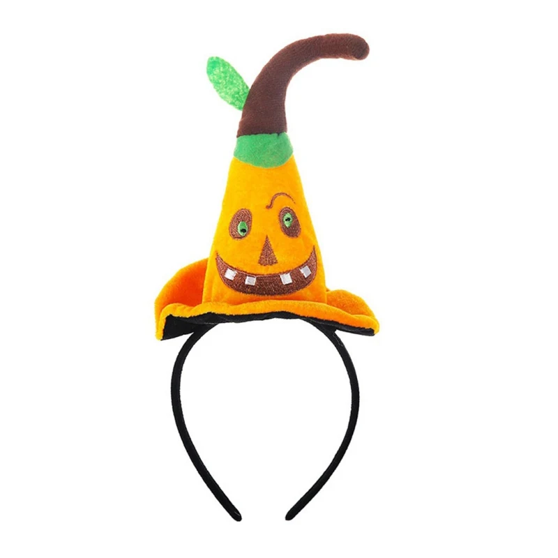 Новое поступление милая шляпа ведьмы в виде тыквы для Хэллоуина головной убор
