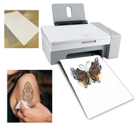 a4 art tattoos paper diy waterproof temporary tattoo skin paper with inkjet or laser printing printers for tatoo men children