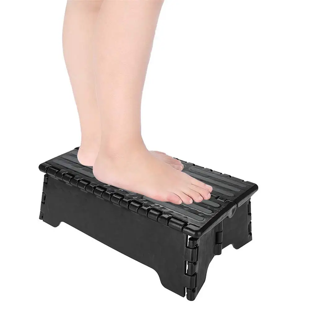 Портативный дорожный складной ступенчатый стул черная ступенчатая лестница