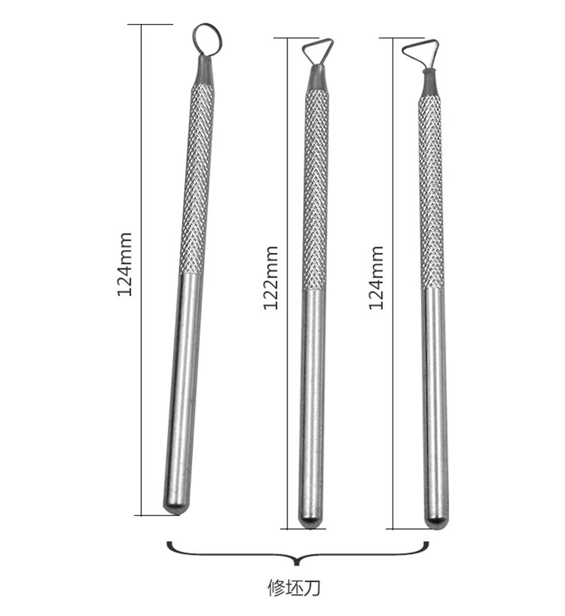 

14pcs Wooden Metal Pottery Sculpture Molding Carving Professional Clay Tool Kit