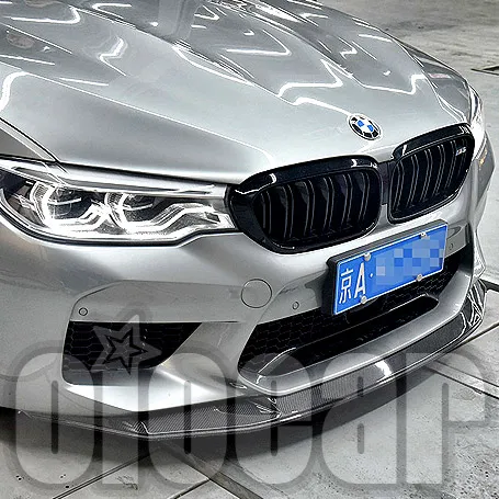 Карбоновая передняя губа OMS Design GTS для BMW F90 M5 передний бампер|Обвесы| |