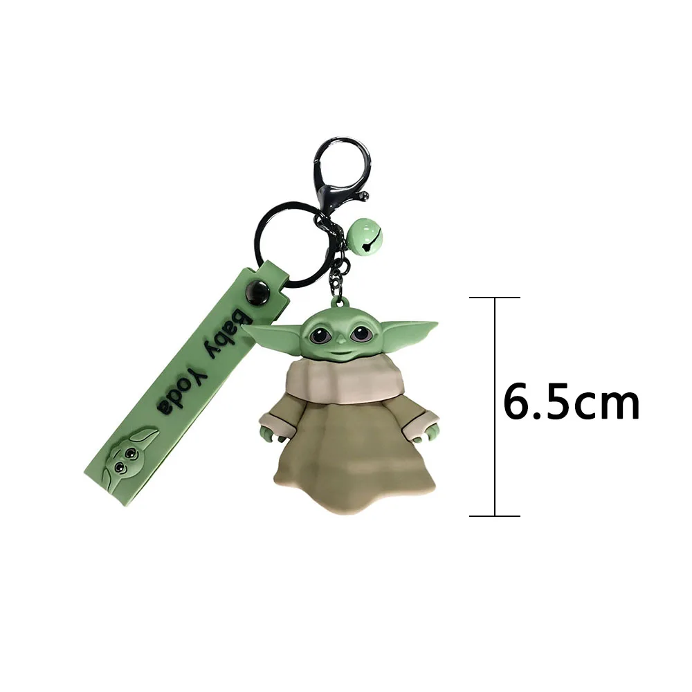 Disney Детские брелок в виде Йоды кольцо с рисованным аниме Мандалорское Звездные