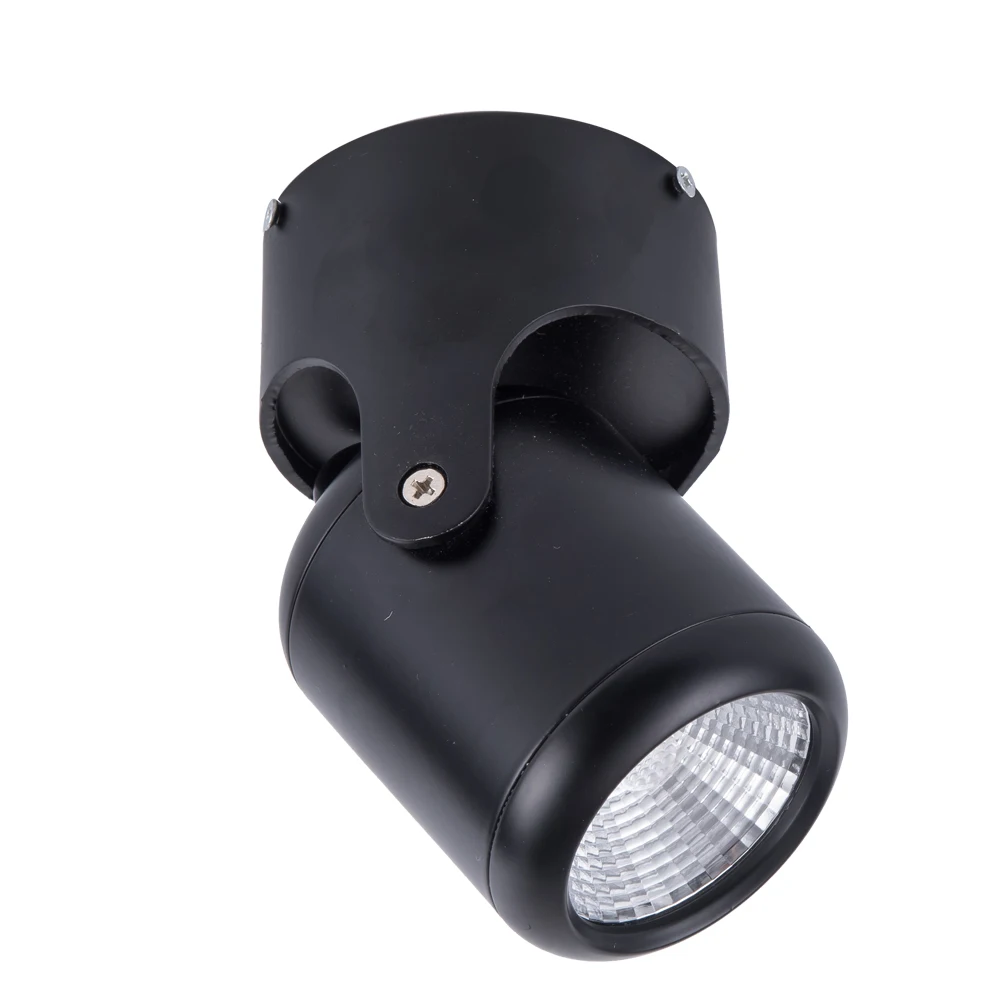 

AC85-265V 7W 12W COB Led down lights Spot light for store showcase adjustable Surface Mounted Rotation Ceiling Downlight