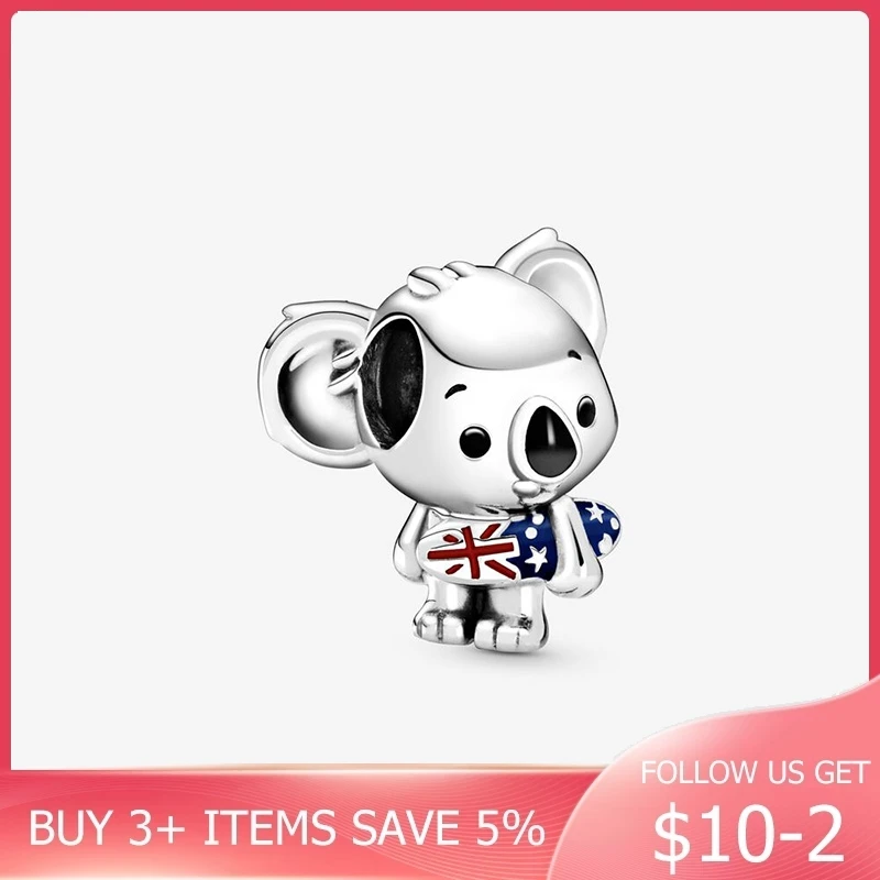 Ожерелье с подвеской до осени 2020 Очаровательные Подвески для серфинга коала