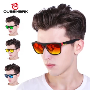 Queshark Polarized Cycling Sunglasses Sports Women Men HD TR90 Frame MTB Road Bike Bicycle Glasses U