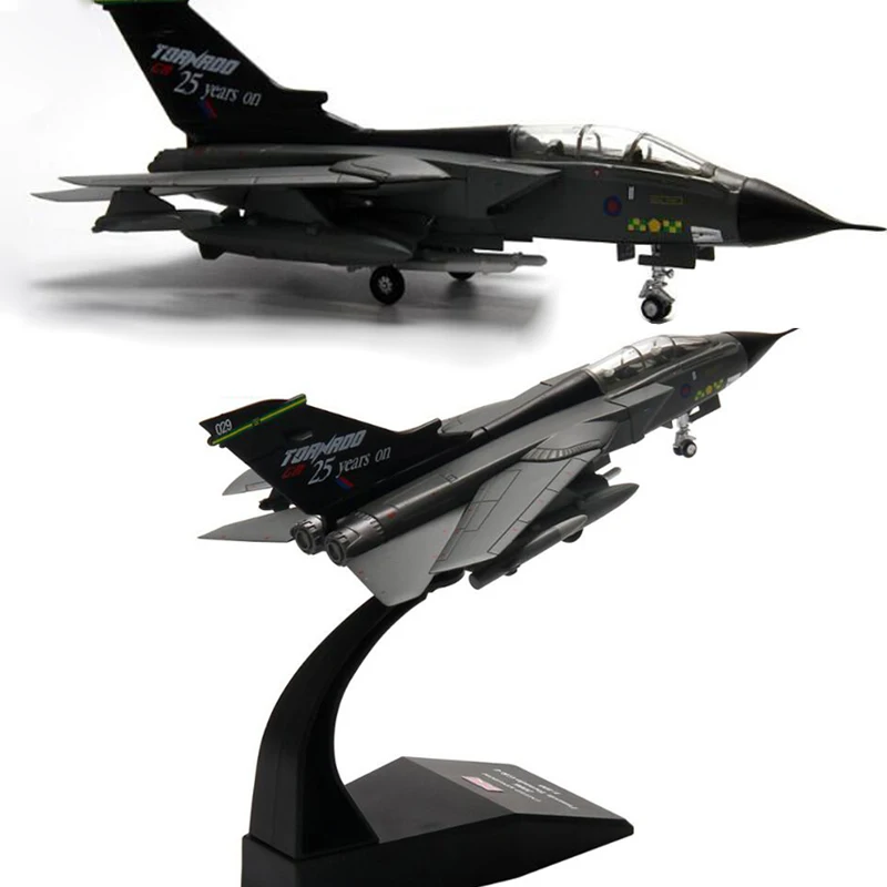 1/100 масштаб Panavia Tornado Fighter военный самолет модели игрушки дисплей подарки