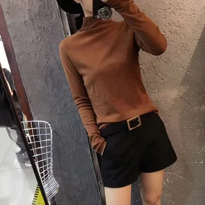 

Осень-зима 2020, вязаный свитер, пуловеры, водолазка, свитер для женщин, длинный рукав, белый, черный, мягкий женский джемпер, одежда