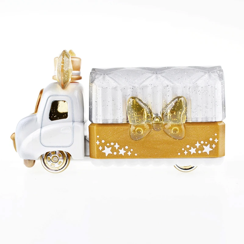 S01 Takara Tomy Tomica Disney Motors ювелирные изделия Weir Lulu багажник Микки Маус металлическая