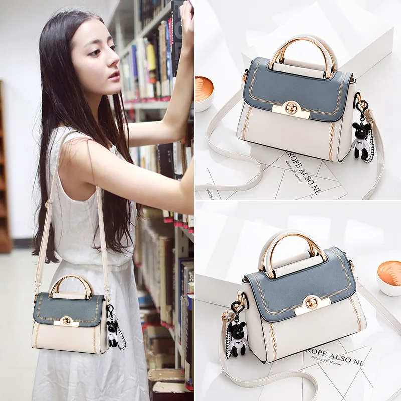 

Flap Leather Luxury Handbags Crossbody Bags for Women 2021 New Fashion Simple High Quality Female Small Shoulder Bag Vintage