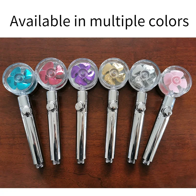 Лейка для душа вращающаяся на 360 градусов с распылением функцией экономии воды