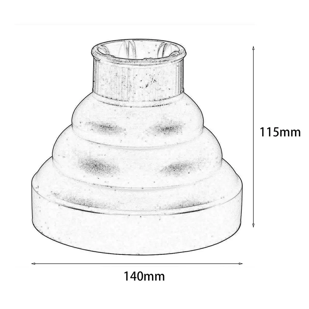 

Portable Universal Travel Folding Silicone Hair Dryer Blower Hood Diffuser Hairdresser Tool Telescopic Dryer Hood Hair Drying
