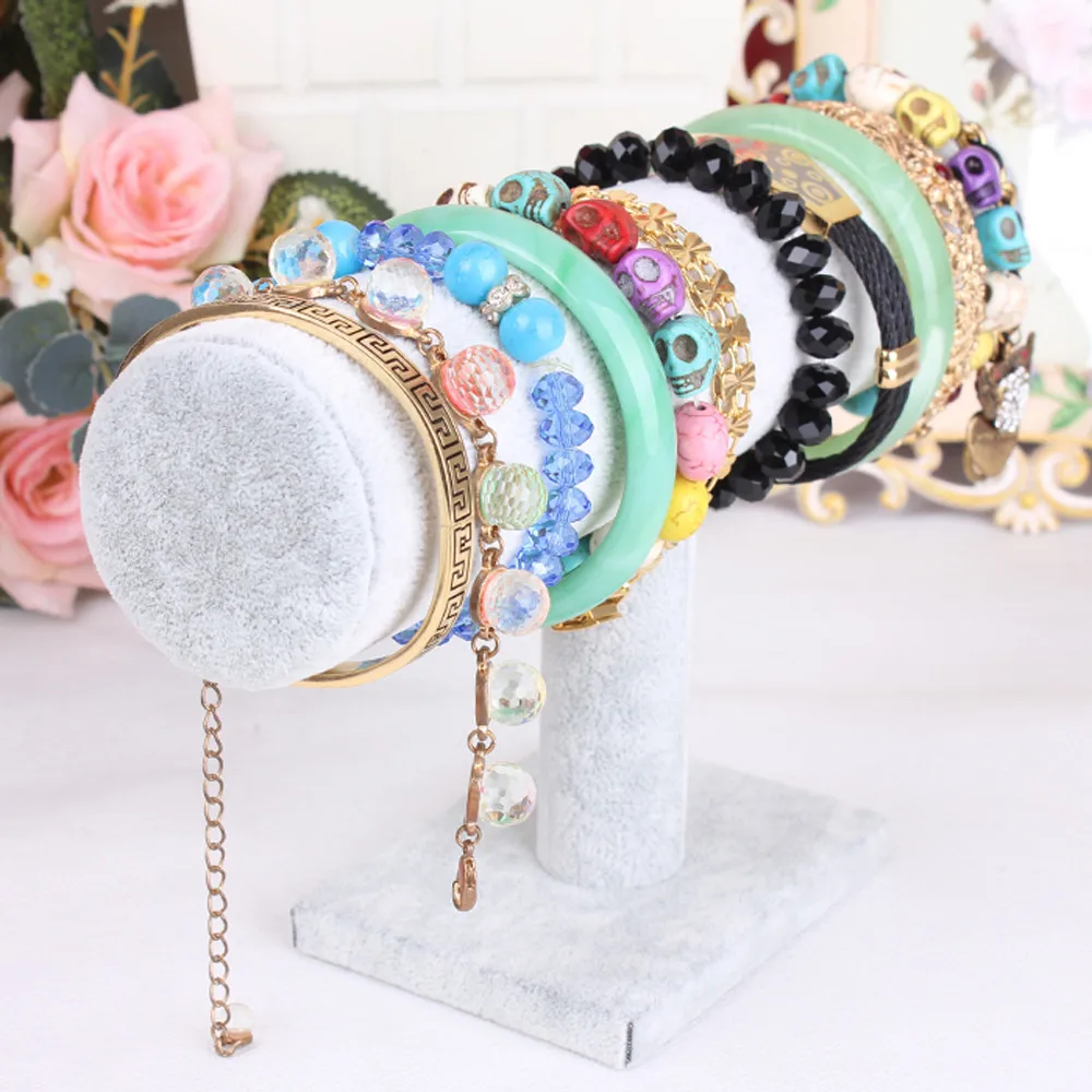 1 шт. подставка для ювелирных изделий бархатная стойка браслет ожерелье