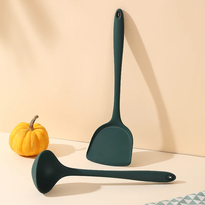 

Special Silicone Shovel for Non-stick Pan, Heat-resistant Household Cooking Shovel, Kitchenware Set Cake Spatula