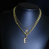 letter necklaces pendant necklace alphabet chains jewelry letters initial family gifts charms jewelry wholesale