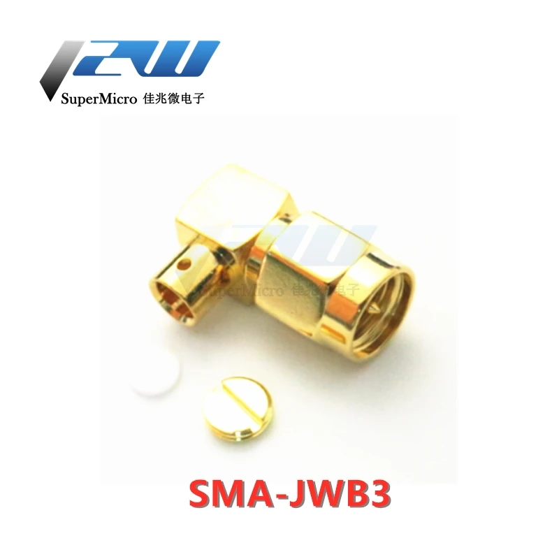 Полугибкий Полужесткий штекер SMA прямоугольный соединитель SMA-JB2/JB3 SMA-JWB сварка 1 5-3