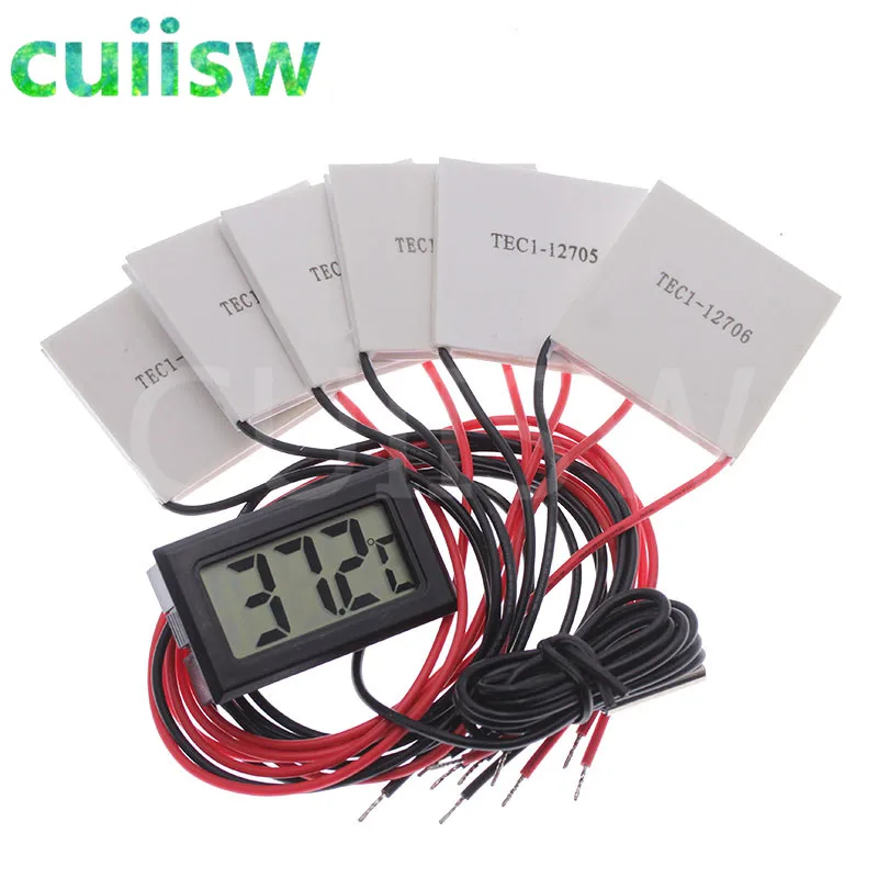 TEC1-12706 Термоэлектрический охладитель Пельтье TEC1-12705 TEC1-12710 TEC1-12703 40*40 мм 12V Пельтье Elemente модуль