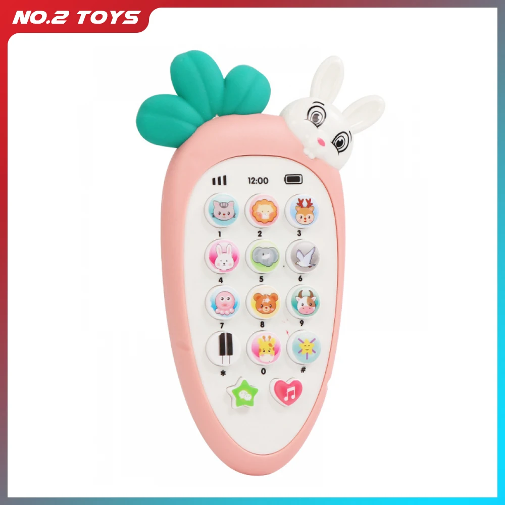 

Early Educational Learning Machine Baby Phone Toy Mobile Telephone Kids Gifts Telephone Music Sound Machine Electronic Baby Toy