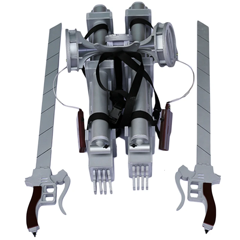 attack on titan anime figure stereo mechanical motion device pvc 50cm cosplay 11 wearable wings of liberty collectible model free global shipping