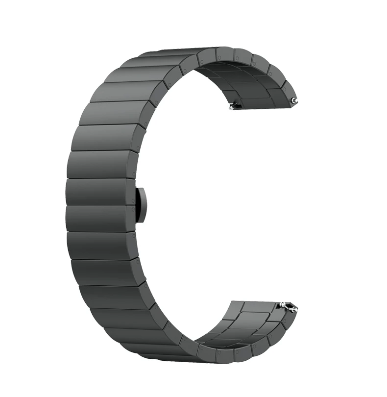 Миланский ремешок из нержавеющей стали для часов Quick Release для huawei Watch GT 2 46 мм/Amazfit GTR 47 мм ремешок металлический браслет - Цвет: 2