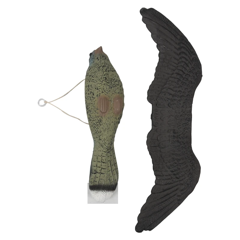 JEYL Реалистичная Летающая Птица ястреб приманка в виде голубя борьба с