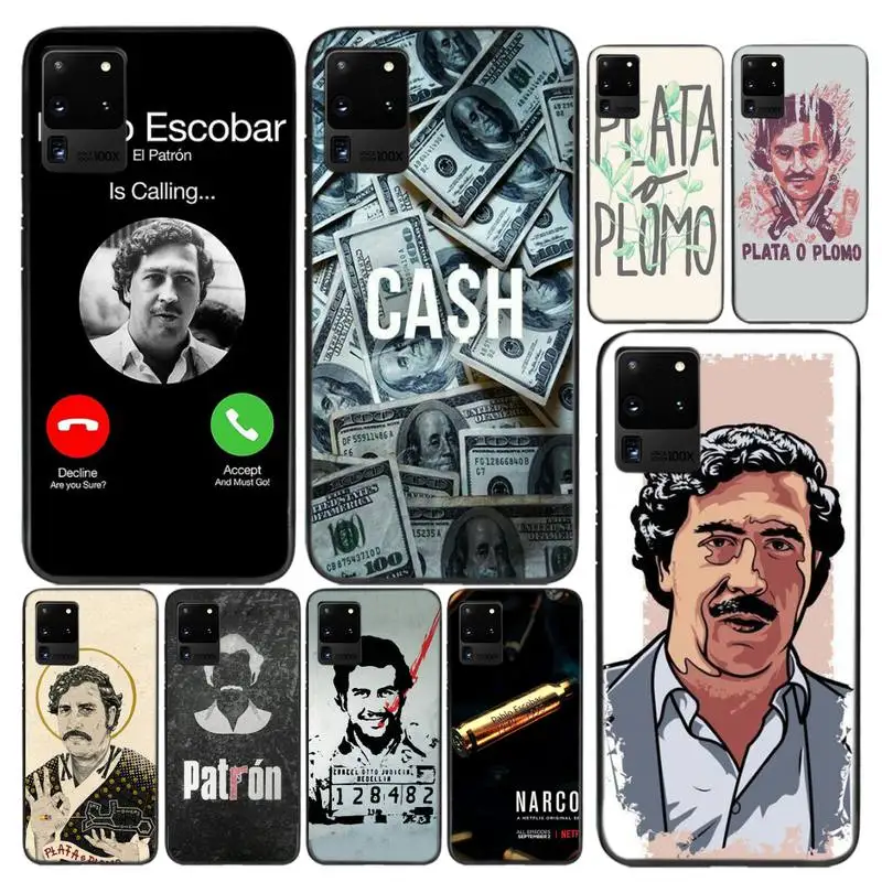

Phone Case For Samsung A32 51 71 31 40 30s 21s Galaxy S9 10 20 Plus Note9 10pro 20 20ultra Narcos TV Series Pablo Escobar