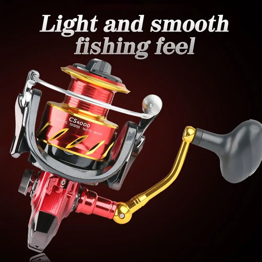 

Stainless Steel Spinning Reel Easy To Control Left Right Rocker Switch Versatile Large Unloading Force Fishing Wheel