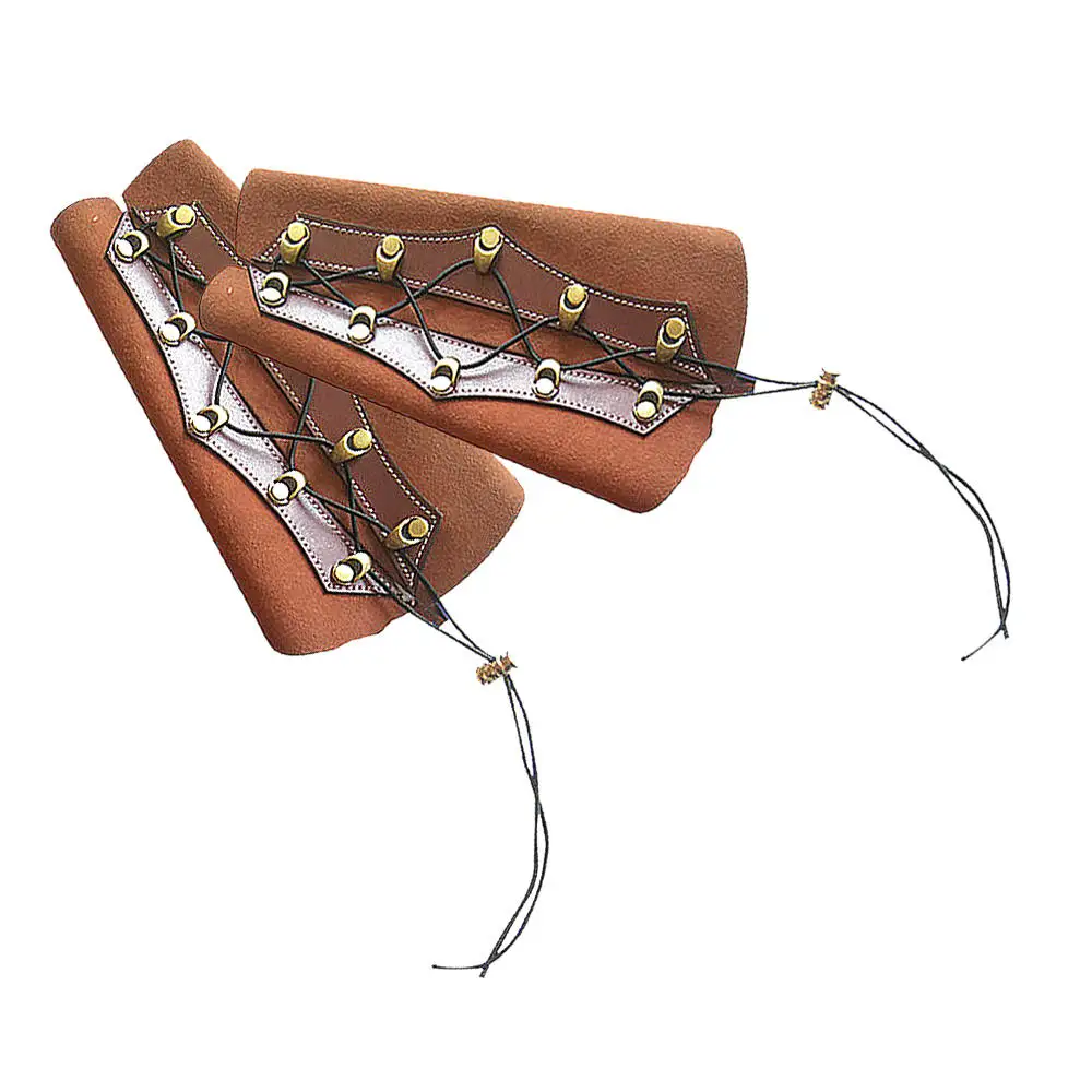 

Cowhide Armband Genuine Leather Adjustable archery Arm Guard Protection Accessory For Hunting Practice Protection Safe Strap