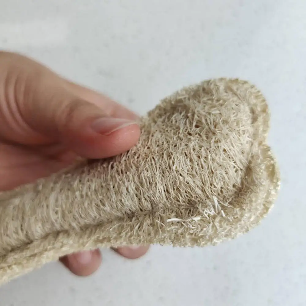 Бытовой очищающий лист Bytic из люфы инструмент для удаления грязи Очищающий