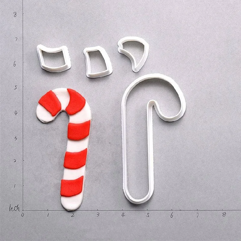 Рождественская Подарочная коробка имбирный домик Санта Клаус лицо конфеты