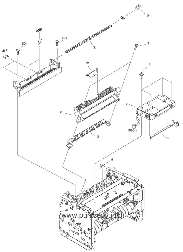 Крышка FL2 1050 000 для Canon MF3228/ FAX L380s|Картриджи с тонером| |