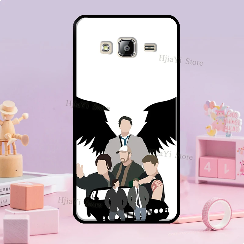 Чехол Castiel Supernatural для Samsung Galaxy J7 J1 J3 J5 2016 A3 A5 2017 A6 A8 J4 J6 Plus J8 A7 A9 2018.