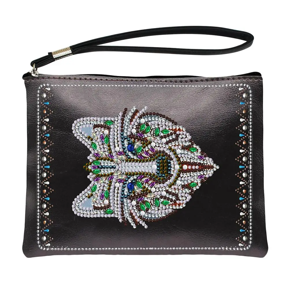 

Dpsprue Diy Diamond Painting Cross Bag Wallet Owl Butterfly Animal Diamond Embroidery Diy Christmas Gift Hand Bag Cross Stitch