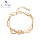 Xuping, модные элегантные женские браслеты золотого цвета A00767553