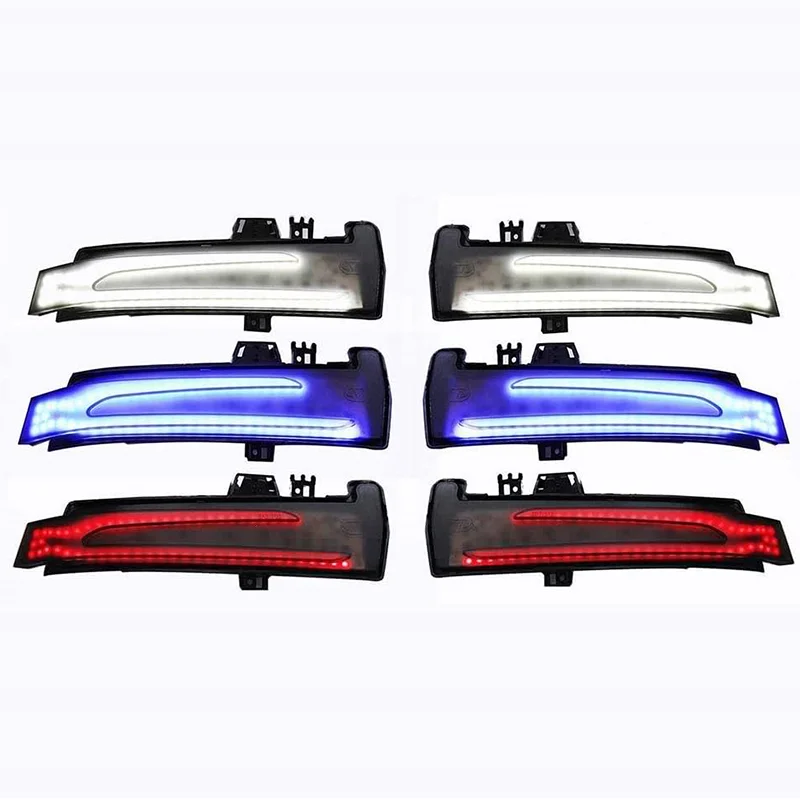 2x Динамический светодиодный Поворотники боковые светильник Крыло зеркала