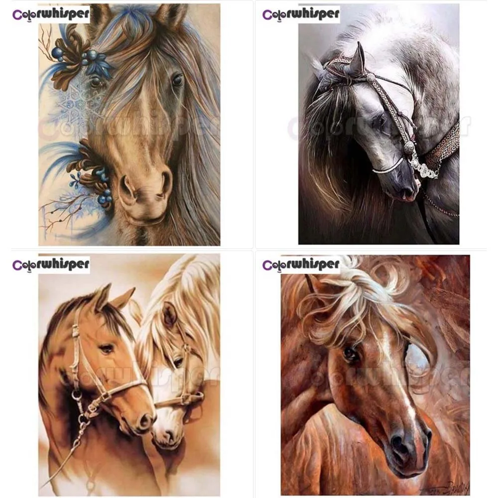 Алмазная картина 5D полностью квадратная/круглая дрель лошадь Daimond вышивка
