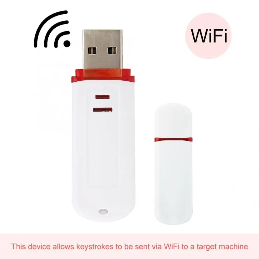 Портативный инжектор Wi-Fi из АБС-пластика с USB Rubberducky инструмент конвертер связи