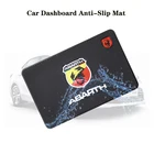 Липкий нескользящий коврик для приборной панели автомобиля 20x13 см, автомобильный нескользящий липкий гелевый коврик для Fiat Grande Punto Bravo FR Abarth Stilo Palio