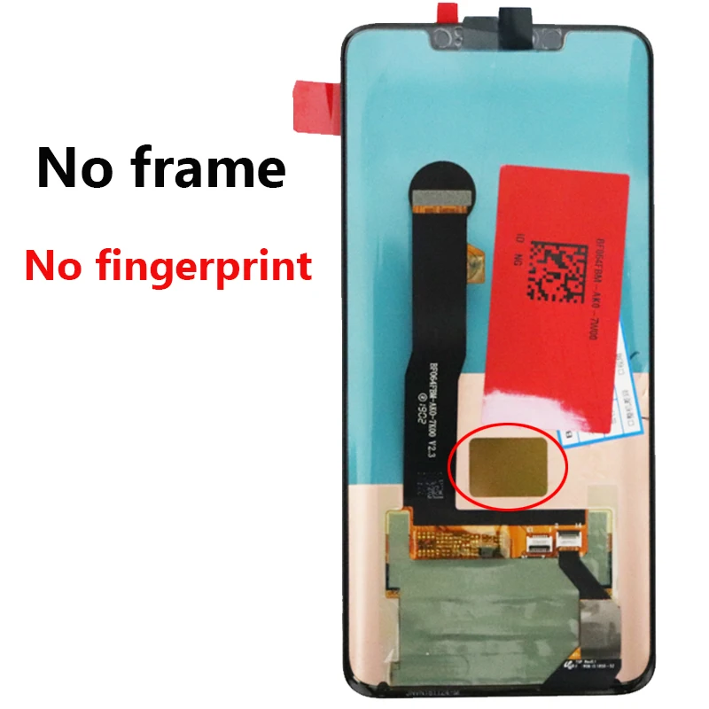 100% Оригинальный 6 39 ''OLED дисплей для Huawei Mate 20 Pro LYA-L29 LCD сенсорный экран