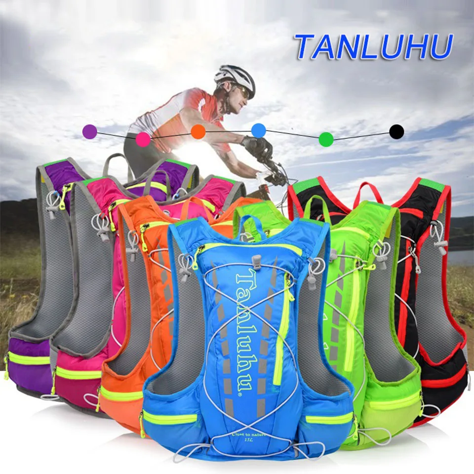 Рюкзак для велоспорта на открытом воздухе мужчин и женщин ультралегкий дышащий