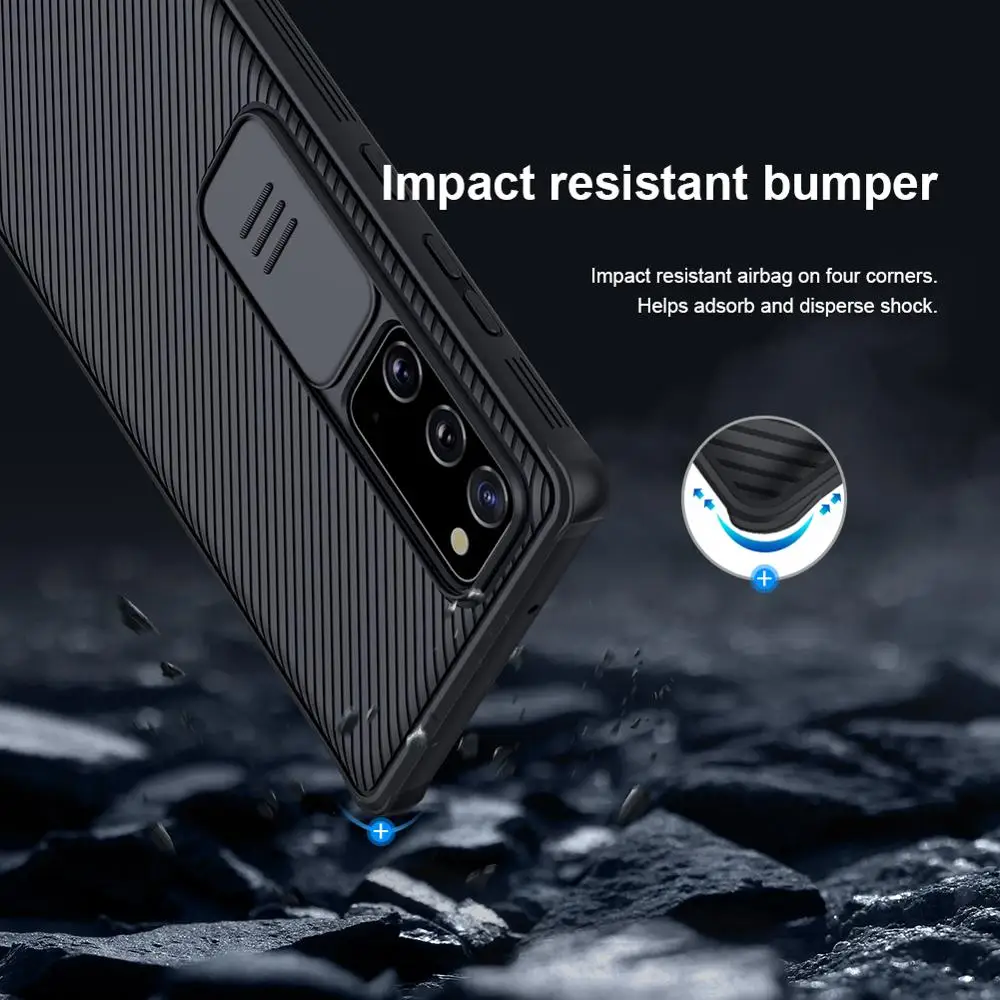 Противоударный чехол-бампер для Samsung Note 20 от AliExpress WW