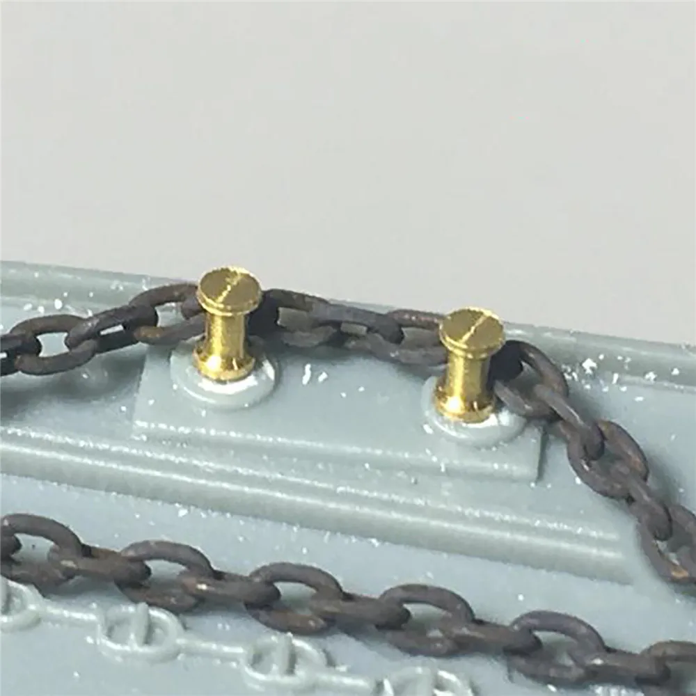 

Anchor Chain & 20PCS Bollards Set for 1/350 Cruiser Battleship Model Accessories