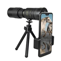 waterproof 4k 10 300x40mm super telephoto zoom monocular telescope portable for beach travel supports smartphone to take picture