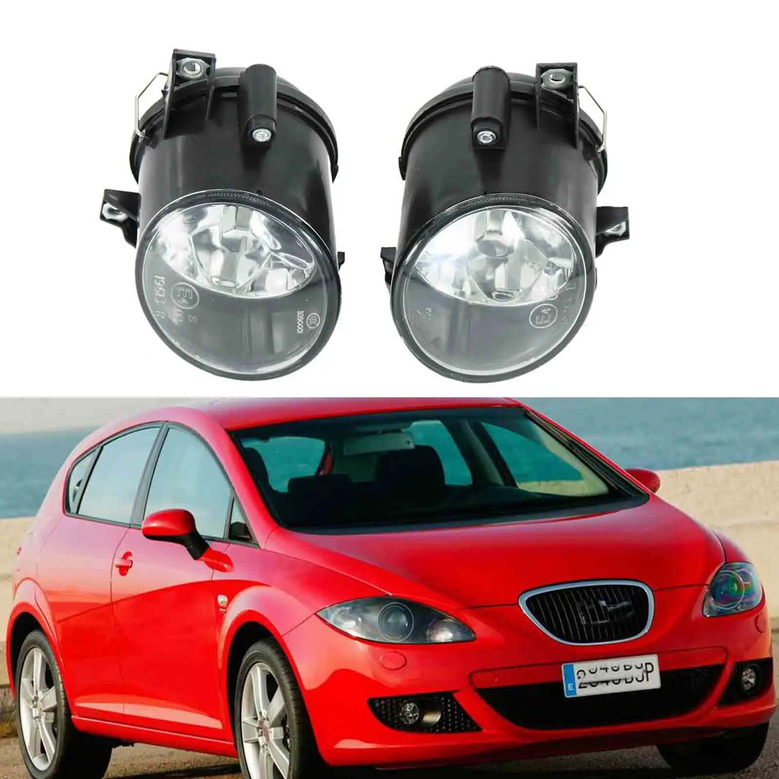 2 шт. автомобильный светильник для Seat Leon MK2 1P 2005 2006 2007 2008 2009 переднего бампера Туман