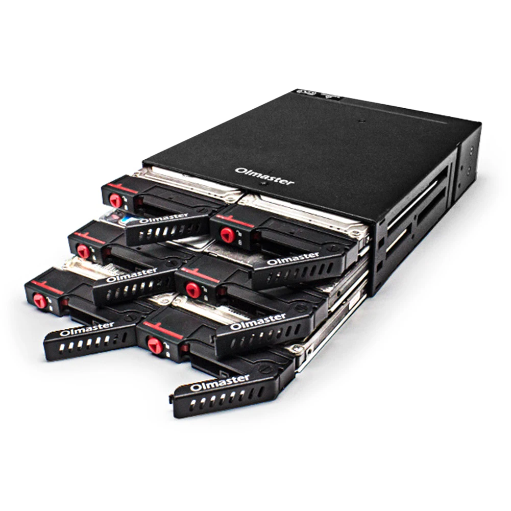 Док станция для внешнего жесткого диска Multi 6 Bay 2 5 дюйма SATA HDD SSD корпус с